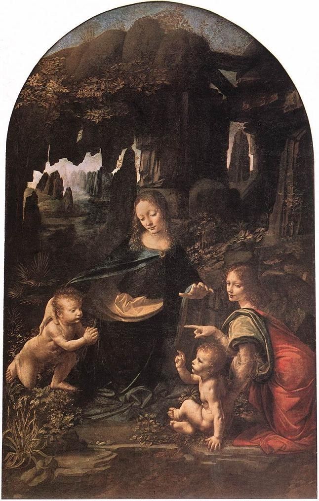 Leonardo da Vinci Virgin of the Rocks